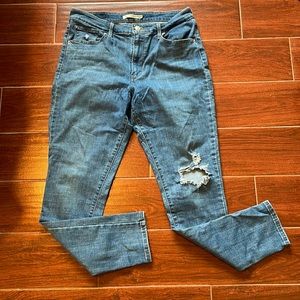LEVI STRAUSS 721 high rise skinny, sz 32